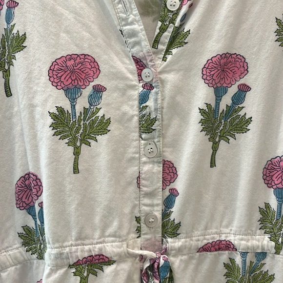 Victoria Dunn size XL dress pink blue green white floral - Picture 5 of 7